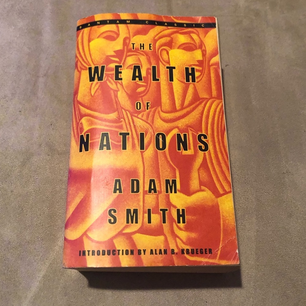 Book: The Wealth of Nations by Adam Smith